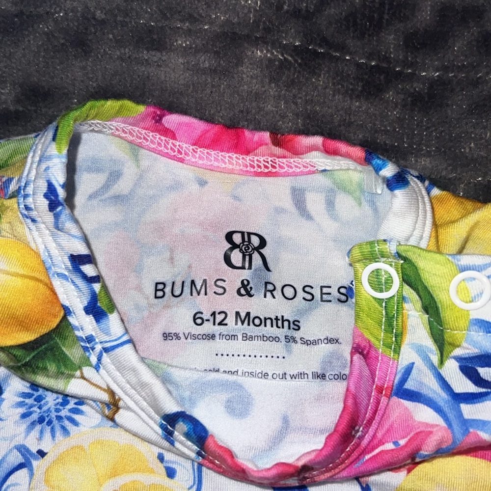 Bums & Roses Carpe Lemon Bummie Set - Picture 4 of 8